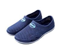 Sandalias de Punta Cerrada for Hombre Zapatos Malla Calzado Playa Impermeable Mocasines no Informales Ligeros for Caminar en el Trabajo Verano