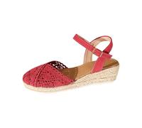 Sandalias de punta cerrada para mujer, sandalias con talón descubierto, sandalias elegantes con abertura, sandalias de cuña de moda, alpargatas, zapatos de plataforma con hebilla, zapatos