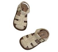 Sandalias de punta cerrada para niñas, zapatos de malla para caminar, transpirables, para deportes al aire libre, playa, senderismo, calzado casual para rutas escolares, viajes de vacaciones y fin de