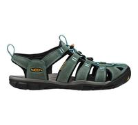 KEEN Clearwater Cnx, Sandalias, Mujer, Mineral Blue/Yellow Cuero, 37 EU