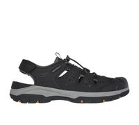 Skechers Sandalias Tresmen Menard para Hombre, Malla sintética Negra, 45 EU