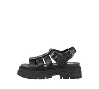 Buffalo Lennox Fisher - Sandalias para mujer, Negro , 36 EU
