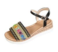 Sandalias de verano para mujer - Ortopedia con tirantes deslizantes cómodas sandalias de agua para exteriores Sandalias de cuña casuales Sandalias de cuña Sandalias de Playa con Planta Suave para el