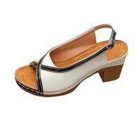 Sandalias de verano para mujer, sandalias de senderismo para mujer, sandalias de moda con puntera abierta, transpirables, cómodas, para verano, informales, básicas