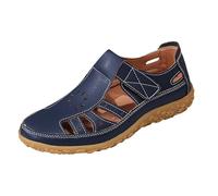 Sandalias de verano para mujer, sandalias huecas de moda de color sólido con puntera cubierta, zapatos casuales con tacón de cuña para mujer, sandalias de mujer con tacón elegante, sandalias de tacón