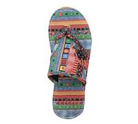 Sandalias de verano planas para mujer, zapatos de playa para exteriores, elegantes y cómodos, antideslizantes, para la playa, zapatos descalzos, sandalias ligeras, zapatos de verano, naranja, 36 EU