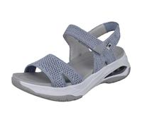Sandalias De Verano Rieker Sport De Tejido Tricot Con Cuña Para Damas - W3152