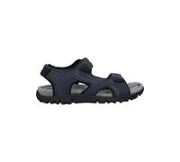 Geox Uomo Sandal Strada D, Sandalias para Hombre, Multicolor (Navy/Dk Grey), 42 EU