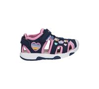 Geox B Sandal Multy Girl, Sandalias para Bebé Niña, Multicolor (Navy/Multicolor), 21 EU