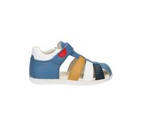 Geox Sandalia para niño B Macchia Boy, Avio Multicolor, 26 EU