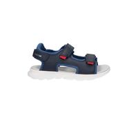Geox J Airadyum BO Sandalia para niños, Azul marino Dk Blue, 33 EU