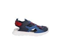 Geox J Sandal Airadyum Bo, Sandalia, Azul Marino/Rojo, 28 EU