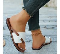 Sandalias deportivas casuales para mujer, elegantes y cómodas con punta redonda, modernas sandalias ligeras de playa para exteriores, zapatos de mujer