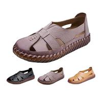 Sandalias deportivas de trekking para mujer, sandalias ortopédicas para mujer, sandalias de verano para exteriores, transpirables, suela plana, zapatos de verano, lavables, rose gold, 36 EU