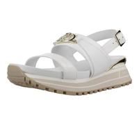 Sandalias Deportivas LIU JO para Mujer, Plataforma Blanca, Suela de Goma, Correas Ajustables (Blanco, Sistema tallas calzado EU, Adulto, Números, mediano, 36)