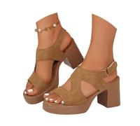 Sandalias Deportivas Mujer Comodas, Sandalias Mujer Verano Casual, Sandals Moda Con Tira En T Tacón Grueso Calado y Punta Abierta Con Correa Zapatillas Playa Sandalia Deportiva Sandals For Women