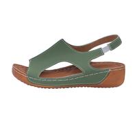 Sandalias Deportivas Mujer De CuñA CóModas Planas/CuñA Bohemias Ligeras Caminata Plataforma Transpirable Vintage Zapatos Playa Ideales Para Primavera-Verano