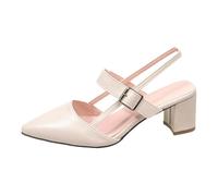 Sandalias Deportivas Mujer Plataforma, Sandalias Mujer Verano Pitillos, Sandals Tacón Cuadrado Moda Puntera Puntiaguda Sin Cordones Estilo Zapatillas Playa Sandalia Deportiva Sandals For Women