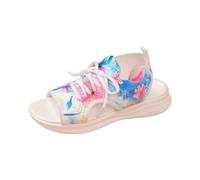 Sandalias Deportivas Mujer, Schulterfreies Sandalias Trekking Mujer Goma Montaña Sandals Senderismo Boho Zapatos Hebilla Tiras Chanclas Playa Caminar Vêtements Chic 2026 2#Rojo 40