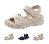 Sandalias deportivas mujer verano 2024, Zapatos ortopédicas para mujer sandalias deportivas Sandalias de Caminar Antideslizantes Zapatos de Viaje Verano Playa con Ajustable al Tobillo(Size:EU 38,Color