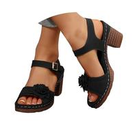 Sandalias Deportivas Ortopédicas para Mujer Verano Comodas Zapatos de Cuña Plataforma Vestir Elegantes Moda Fiesta Transpirables Flexibles Zapatillas Deportivas Playa Trekking Caminar Senderismo