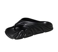 Sandalias divertidas para hombre, sandalias de cuña de ajuste ancho, sándwich de verano, suelas gruesas, heces que tocan personajes, ropa de EVA, zapatos casuales de playa, chanclas de piscina, verano