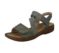 Sandalias Elásticas Con Tiras Rieker Antistress Para Dama - V2862