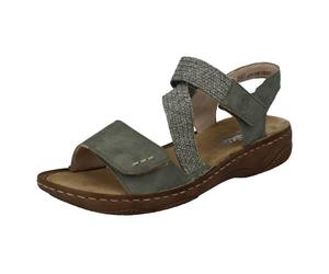 Sandalias Elásticas Con Tiras Rieker Antistress Para Dama - V2862