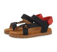 Sandalias EN Azul Marino DE Piel con Acentos EN Rojo para NIÑO Y NIÑA Depoe