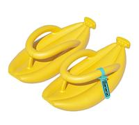 Sandalias Fish Flops con diseño de plátano sandalias de ducha con forma de plátano suaves de EVA y gruesas impermeables y antideslizantes para mujeres hombres ideales para el baño la talla 38/39