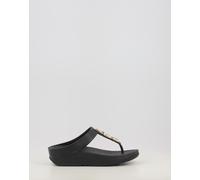 Sandalias FITFLOP FINO CRYSTAL-CHAIN LEATHER TOE-POST SANDALS negro - 40