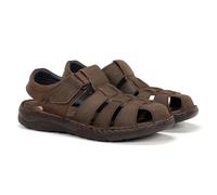 Sandalias Fluchos Keops piel marrón
