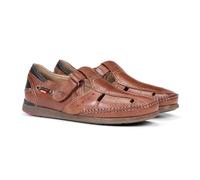 Sandalias Fluchos Mariner 9882 en marrón con cierre con velcro para hombre