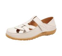 Sandalias Frente Cerrado Mujer - Zapatos Planos Mujer Sandalias Casual Correa Cruzada Sandalias Tejidas Verano Suela Suave Sandalias de Exterior Sandalias Cerradas Sandalias Ligeras Resistente al