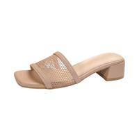 Sandalias genéricas para mujer verano Sandalias bajas para mujer con punta abierta, punta cuadrada y gruesa de verano Punto abierto Alpargatas Sandalia mujer ortopédica suela memoria de forma pie