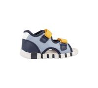 Geox Baby Boy's B Iupidoo Sandal, Lt Navy Yellow, 21 EU
