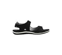 Geox D Sandal Vega A, Sandalias para Mujer, Negro (Black), 42 EU