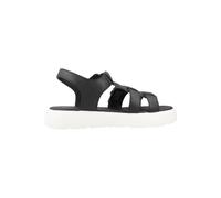 Geox Sandalias J Kodette para niña, Black, 34 EU