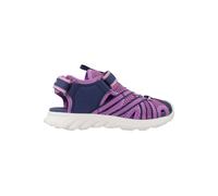 Geox - J SANDAL AIRADYUM GI, Sandalia Niñas, Navy/Purple,