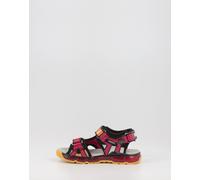 Geox J SANDAL ANDROID BOY, Sandalia para Niños, BLACK/RED, 33 EU