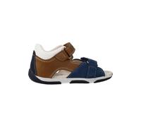 Geox B SANDAL TAPUZ BOY, Primeros Pasos para Bebé-Niños, CARAMEL/NAVY, 18 EU