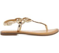 GIOSEPPO Sandalias de Tiras Trenzadas Doradas para Mujer merignas
