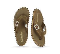 Sandalias Gumbies Islander unisex, con puntera de algodón súper suave y suela de goma reciclada duradera: comodidad garantizada, Marrón clásico, 42 2/3 EU