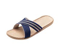 Sandalias Hombre Chancla Antideslizantes Ducha Zapatilla Verano Piscina Deporte Playa Transpirables Viaje（Dark Blue, 40-41