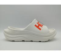 SANDALIAS HOMBRE/MUJER HOKA U ORA ATHLETIC SLIDE BLANCO-NARANJA 40