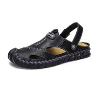 Sandalias Hombre Sandalias Hombre Cuero Chanclas Goma Zapatos Talla 48 De Verano Zapatillas Casa Sandals 49 Romanas Para Estar Por Oficina Sandálias 47 41 andar Chinelos Homem Verão Zuecos Tiras Piel