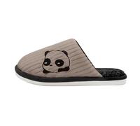 Sandalias Hombre Verano Pantuflas de Animales para Mujer, Pantuflas con diseño de Panda, cálidas para Interiores y Exteriores, Zapatos livianos para el (Coffee, 41)