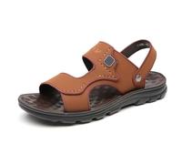 Sandalias Hombre Verano Sandalia Hombre Chanclas Cuero Piel Vestir Taller Zapatillas Marrones Chinelos Homem De Mens Sandals Goma Caballero Casual Para 45 Chancla Talla 47 Men Pantuflas Zuecos Viaje