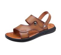 Sandalias Hombre Verano Sandalia Hombre Sandalias Piel Homens Homem Chanclas Romanas Taller Vestir Zapatillas Casa Abarcas Flip Flops Zapatos De Playa Zuecos 36 Cholas Hebillas Tiras Pala Comodas