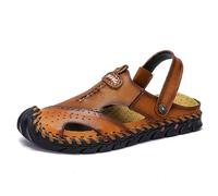 Sandalias Hombre Vestir Chanclas Hombre Sandalias De Cuero Zapatos Verano Talla 47 Piel Taller Calzado Cubanas Zapatillas Estar Por Casa Hebilla Casual Mens Slippers 48 45 Pantuflas Abarcas Zapato